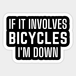 Cycling T-shirts, Funny Cycling T-shirts, Cycling Gifts, Cycling Lover, Fathers Day Gift, Dad Birthday Gift, Cycling Humor, Cycling, Cycling Dad, Cyclist Birthday, Cycling, Outdoors, Cycling Mom Gift, Dad Retirement Gift Sticker